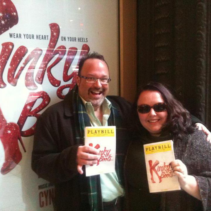 Seeing the premier of Cyndi Lauper's Kinky Boots in Chicago