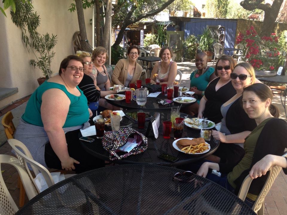 Post conference brunch w/ so many awesome women!  